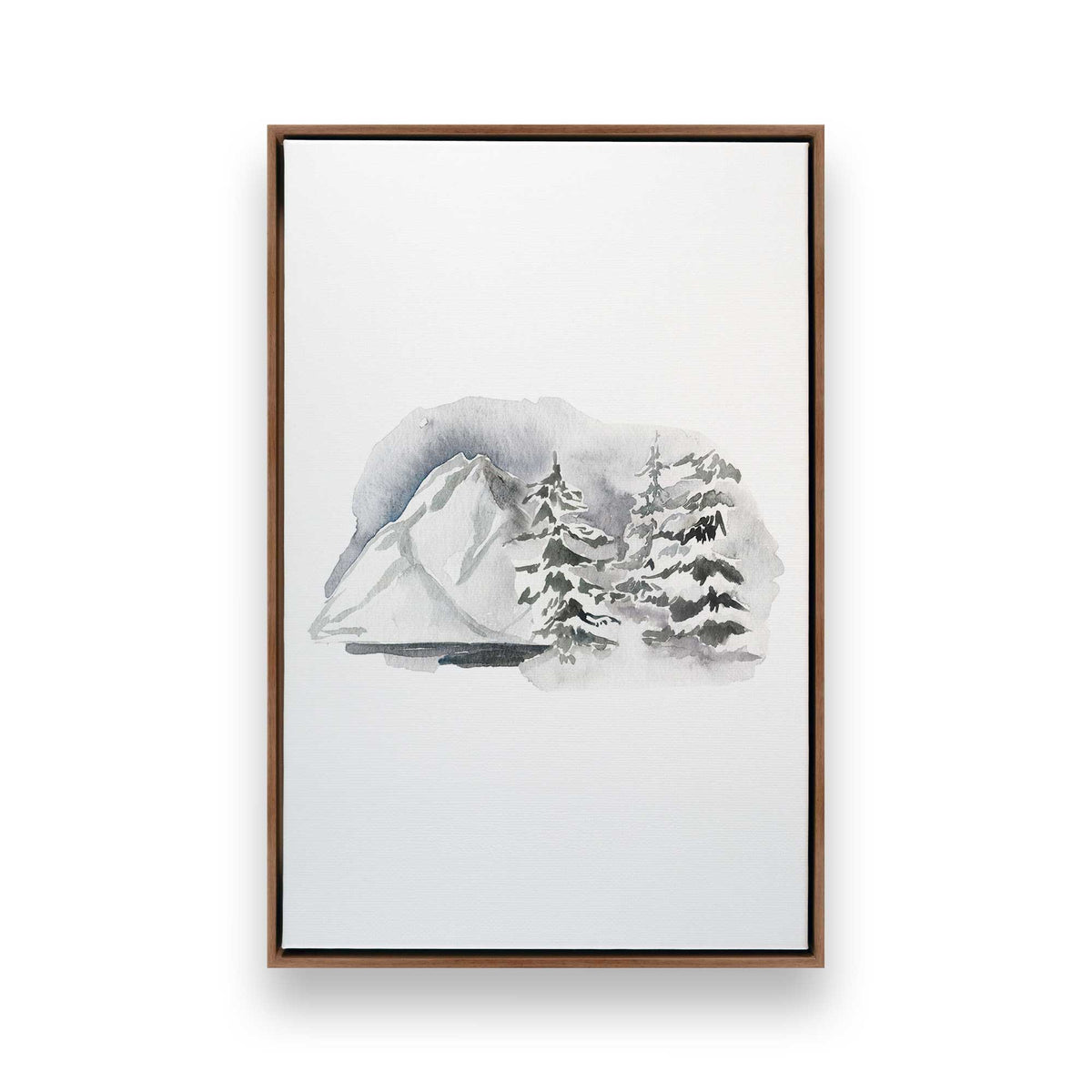 [Color:Walnut], Picture of art in a Walnut frame