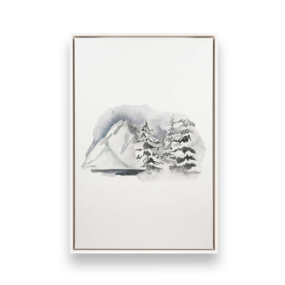 [Color:Opaque White], Picture of art in a White frame