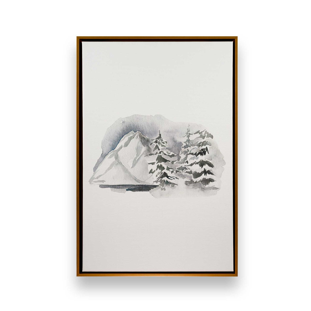 [Color:Polished Gold], Picture of art in a Polished Gold frame