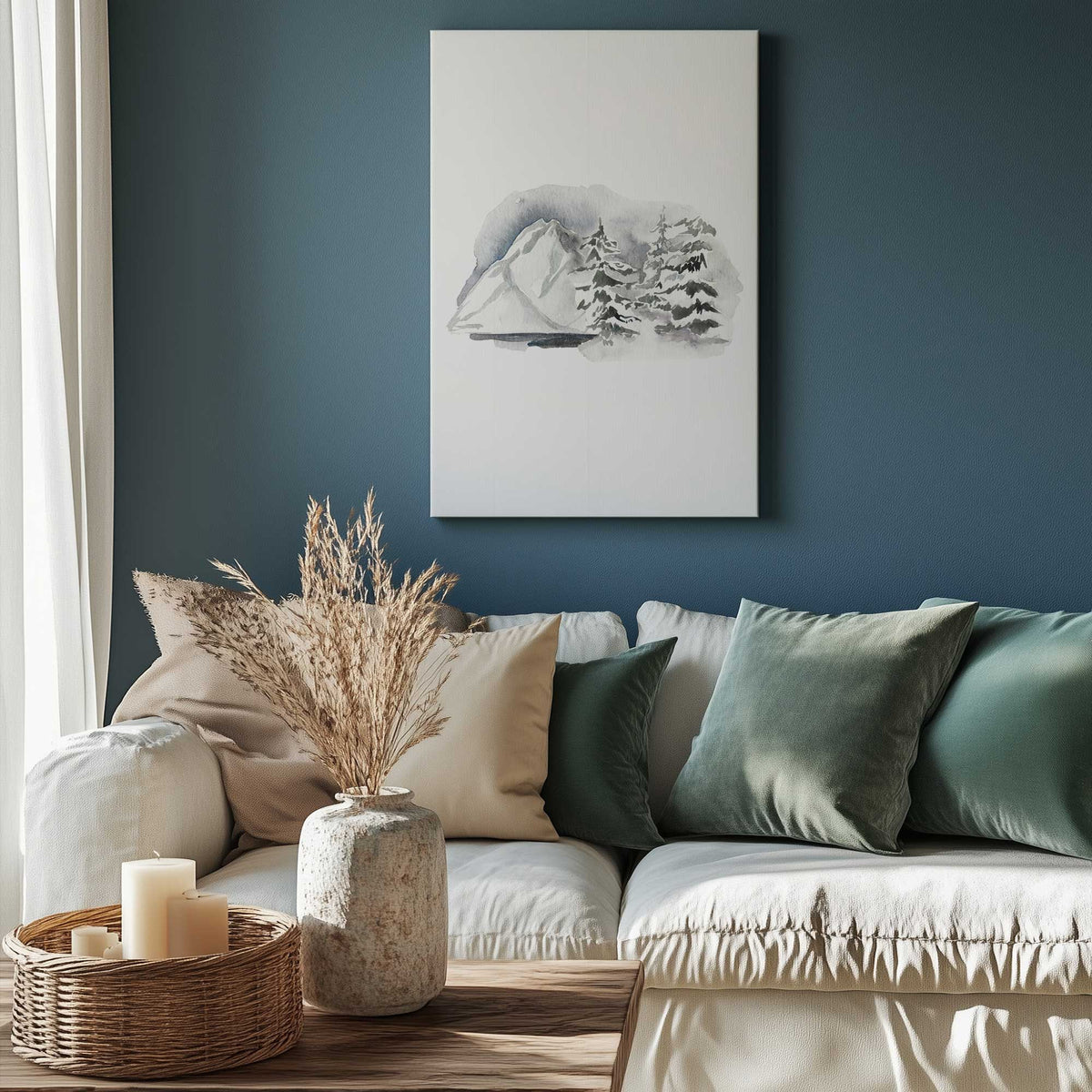 Picture of art in a room