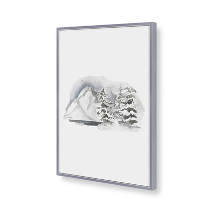 [Color:Polished Chrome], Picture of art in a Polished Chrome frame of the corner