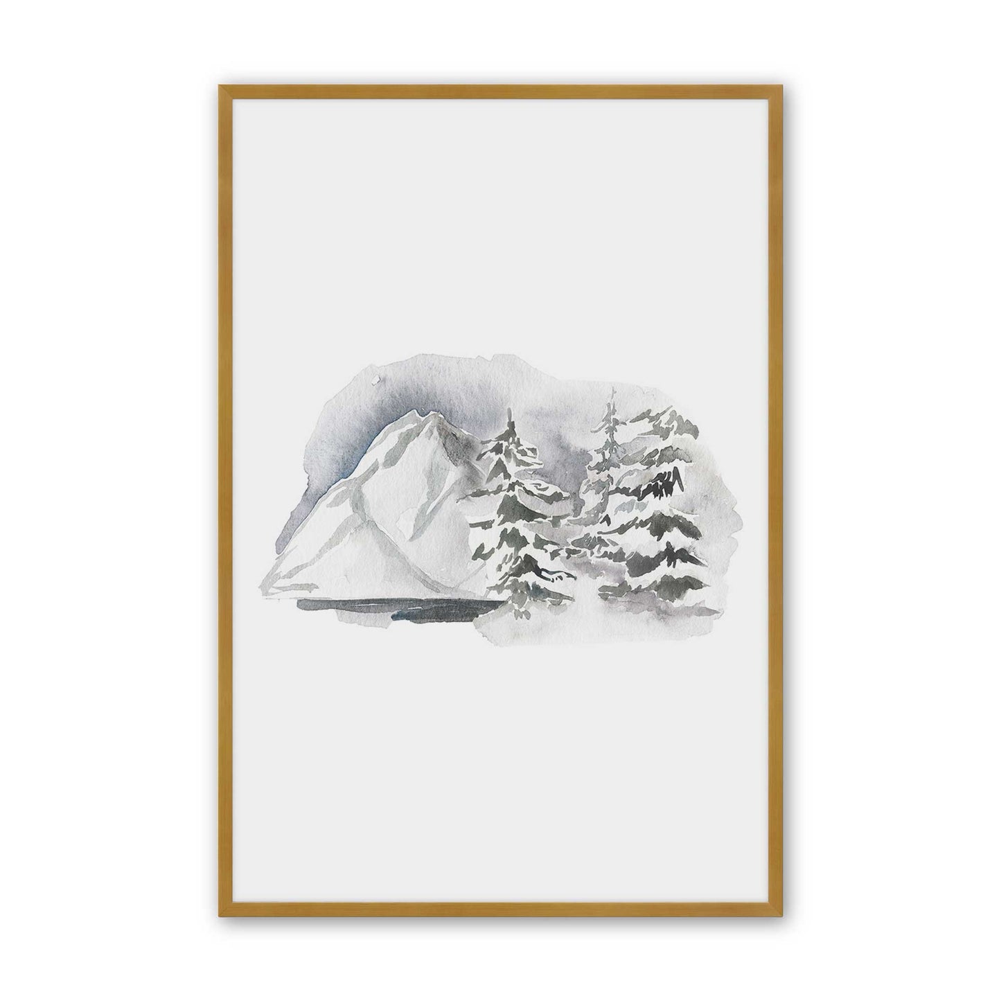 [Color:Polished Gold], Picture of art in a Polished Gold frame