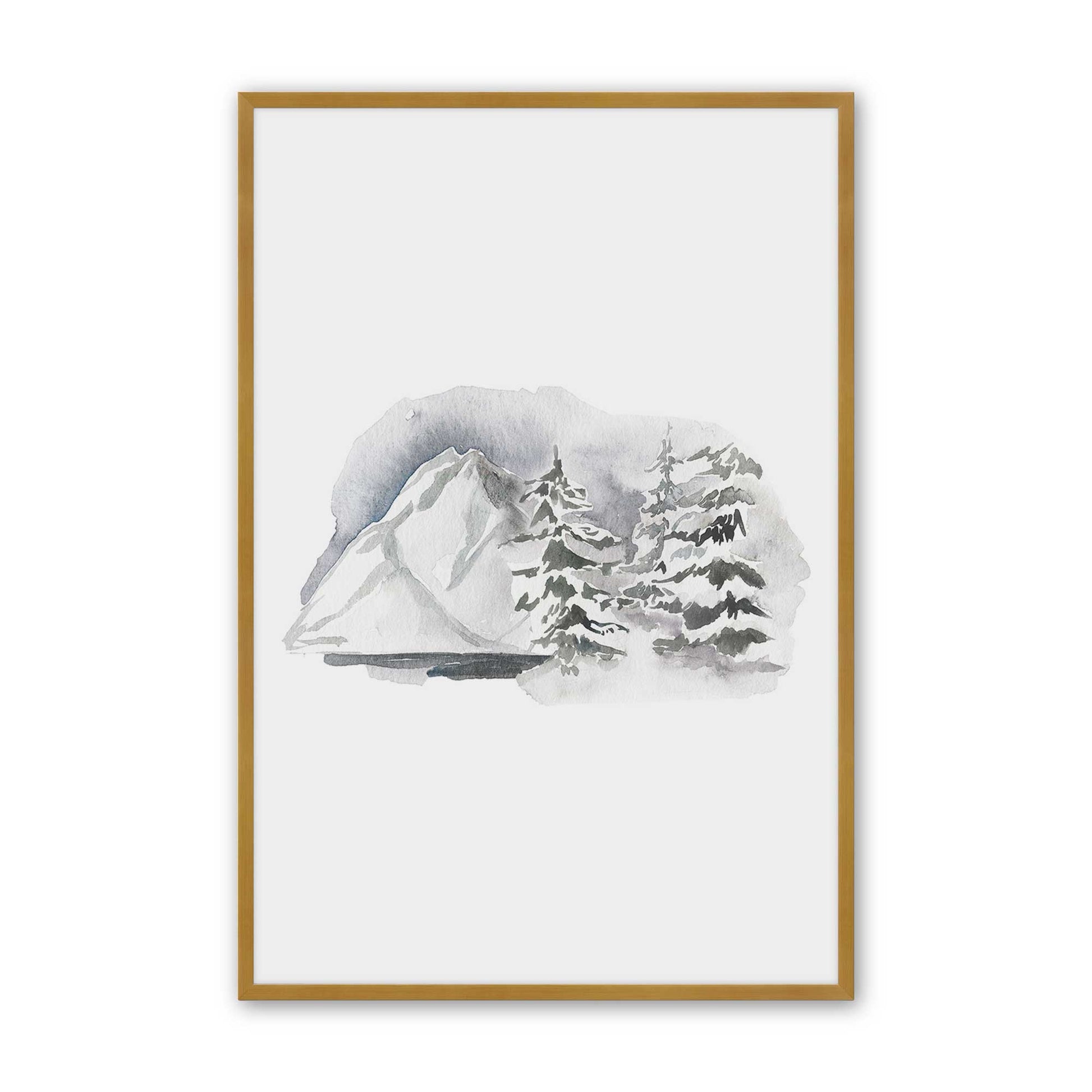[Color:Polished Gold], Picture of art in a Polished Gold frame
