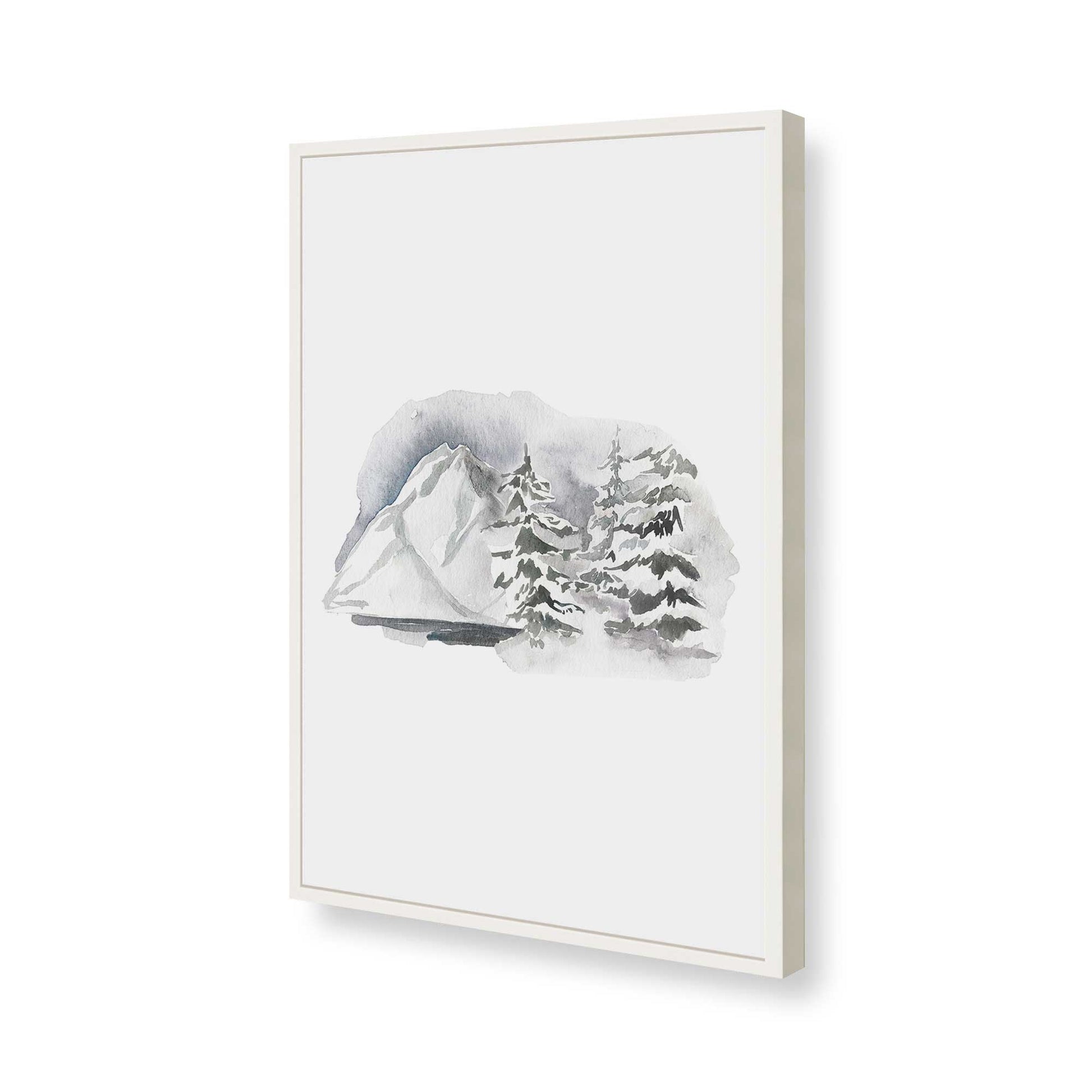 [Color:Opaque White], Picture of art in a Opaque White frame of the corner