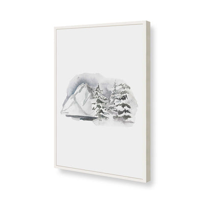 [Color:Opaque White], Picture of art in a Opaque White frame of the corner