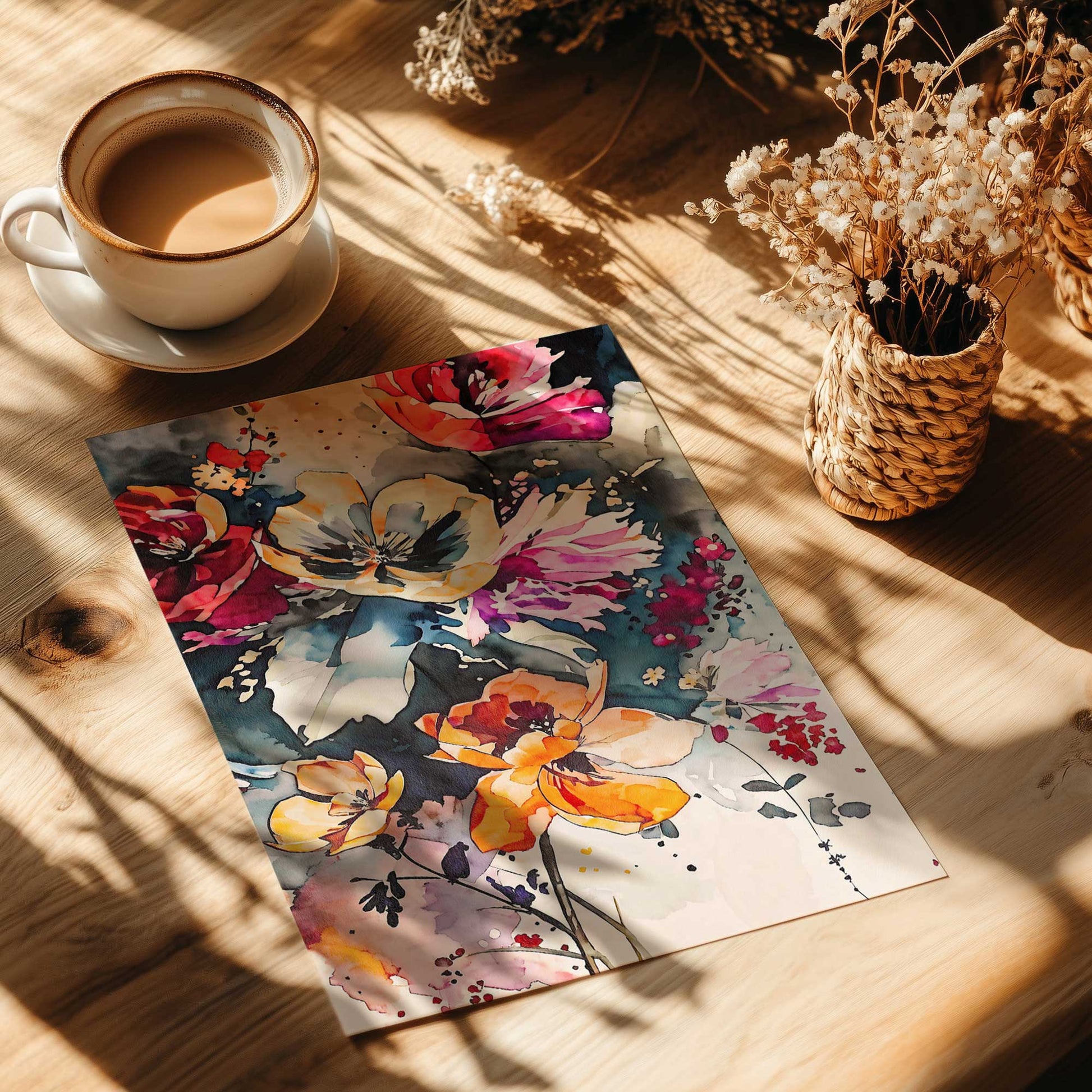 [Color:Rolled Print], Picture of close up of art