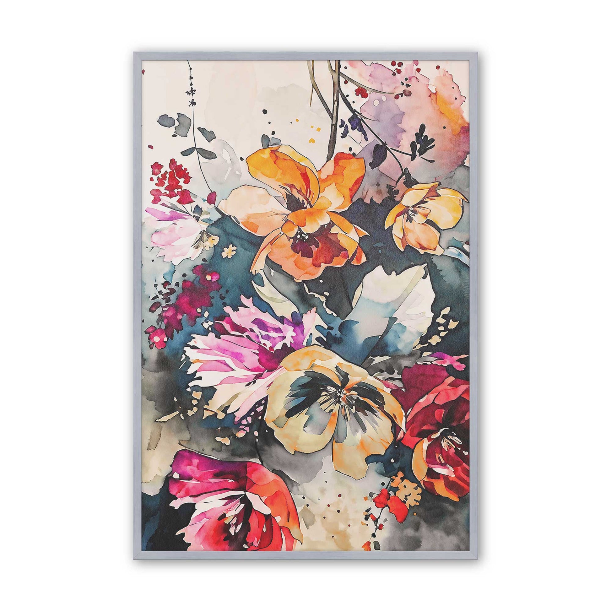 [Color:Polished Chrome], Picture of art in a Polished Chrome frame