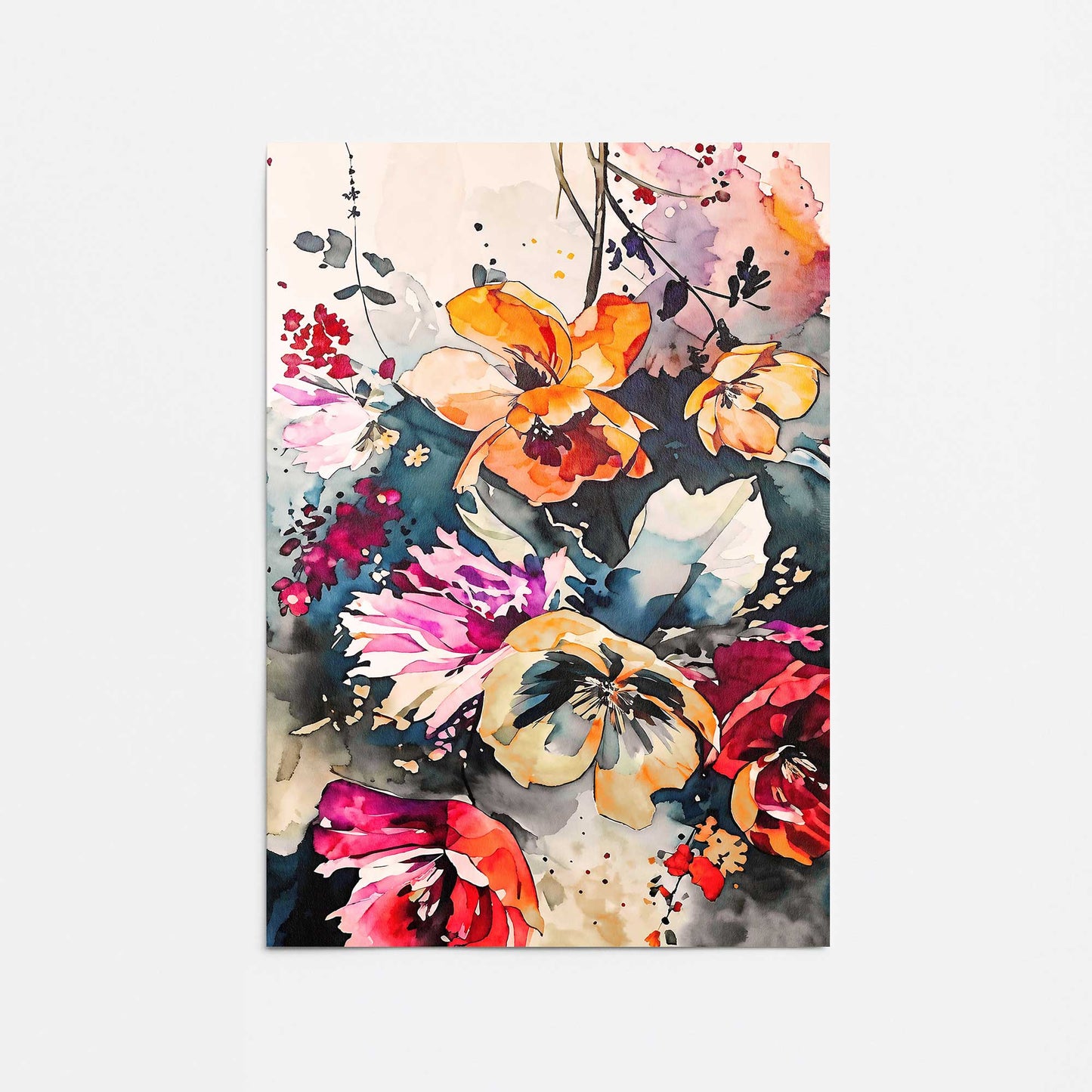 [Color:Rolled Print], Picture of close up of art