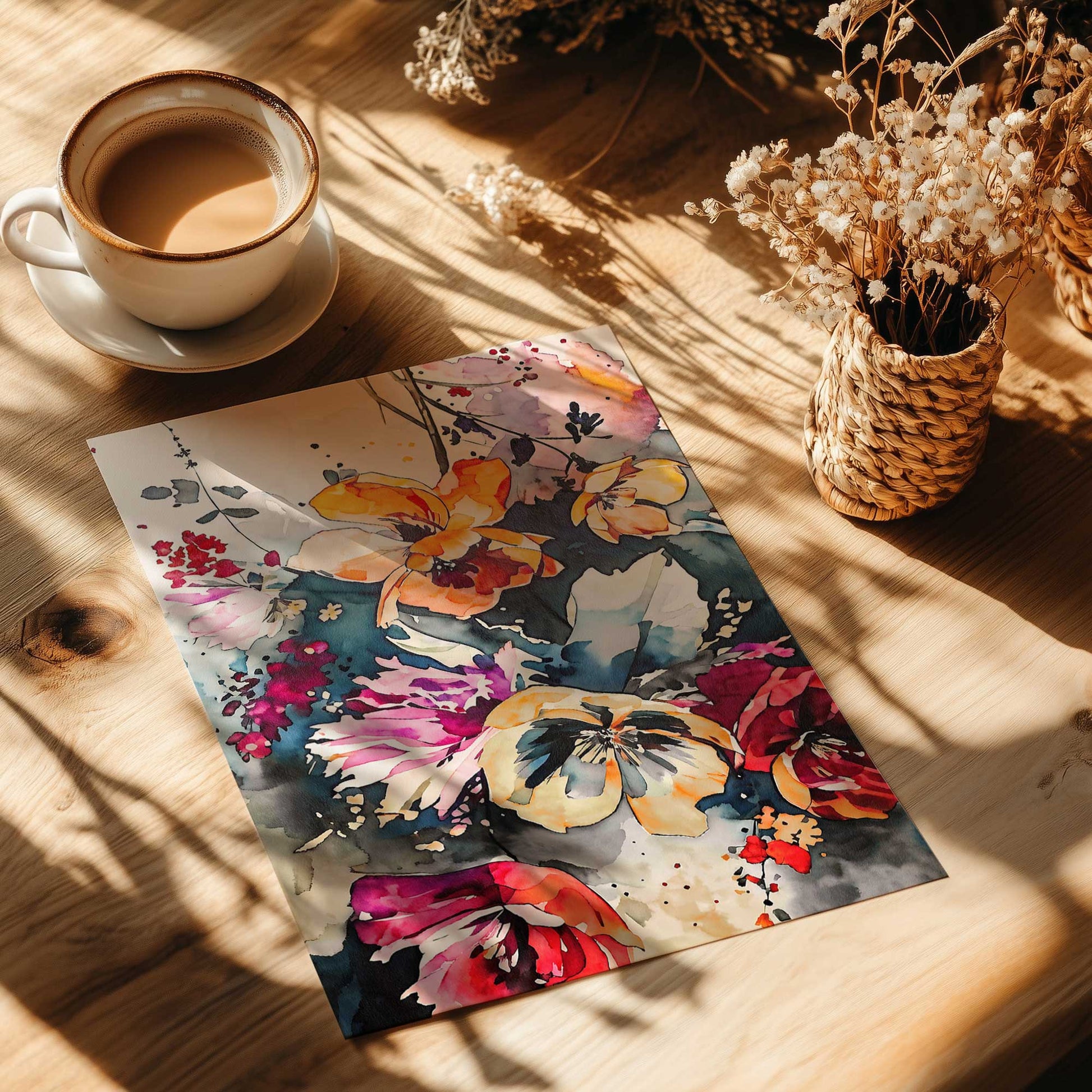 [Color:Rolled Print], Picture of close up of art