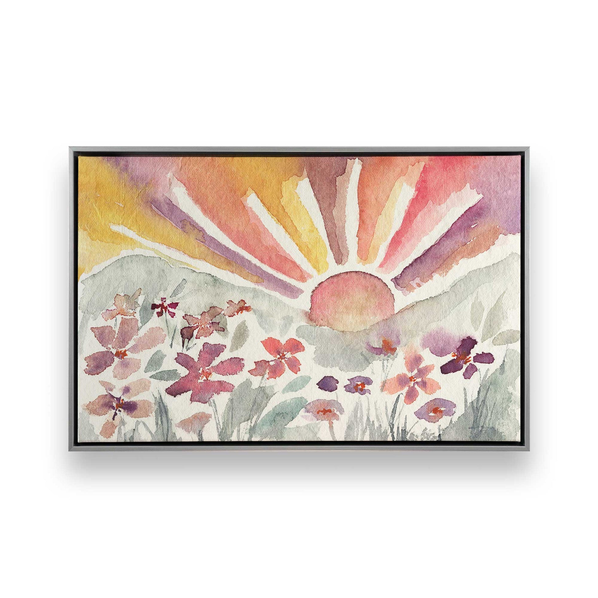 [Color:Polished Chrome], Picture of art in a Polished Chrome frame