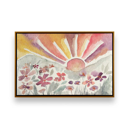 [Color:Polished Gold], Picture of art in a Polished Gold frame