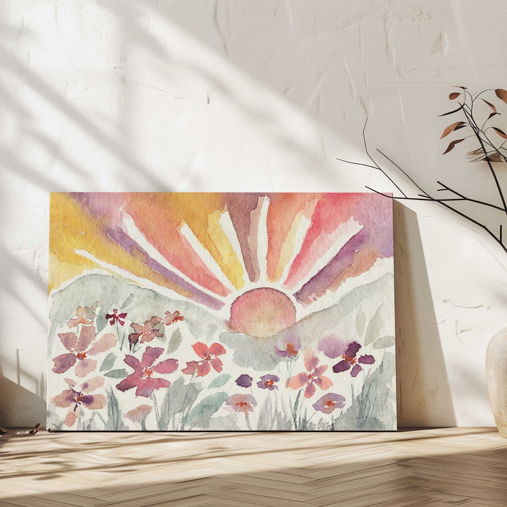 Picture of art in a room