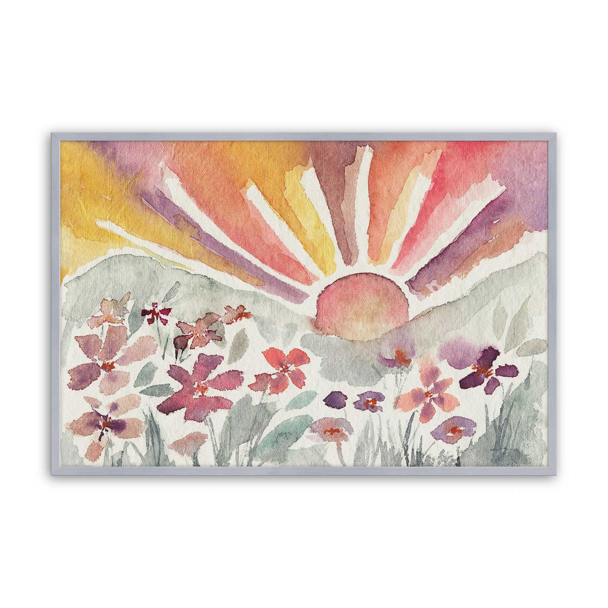 [Color:Polished Chrome], Picture of art in a Polished Chrome frame
