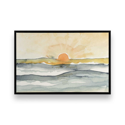 [Color:Satin Black], Picture of art in a Satin Black frame