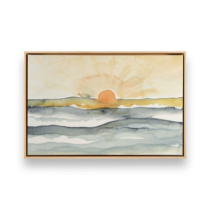 [Color:American Maple], Picture of art in a American Maple frame