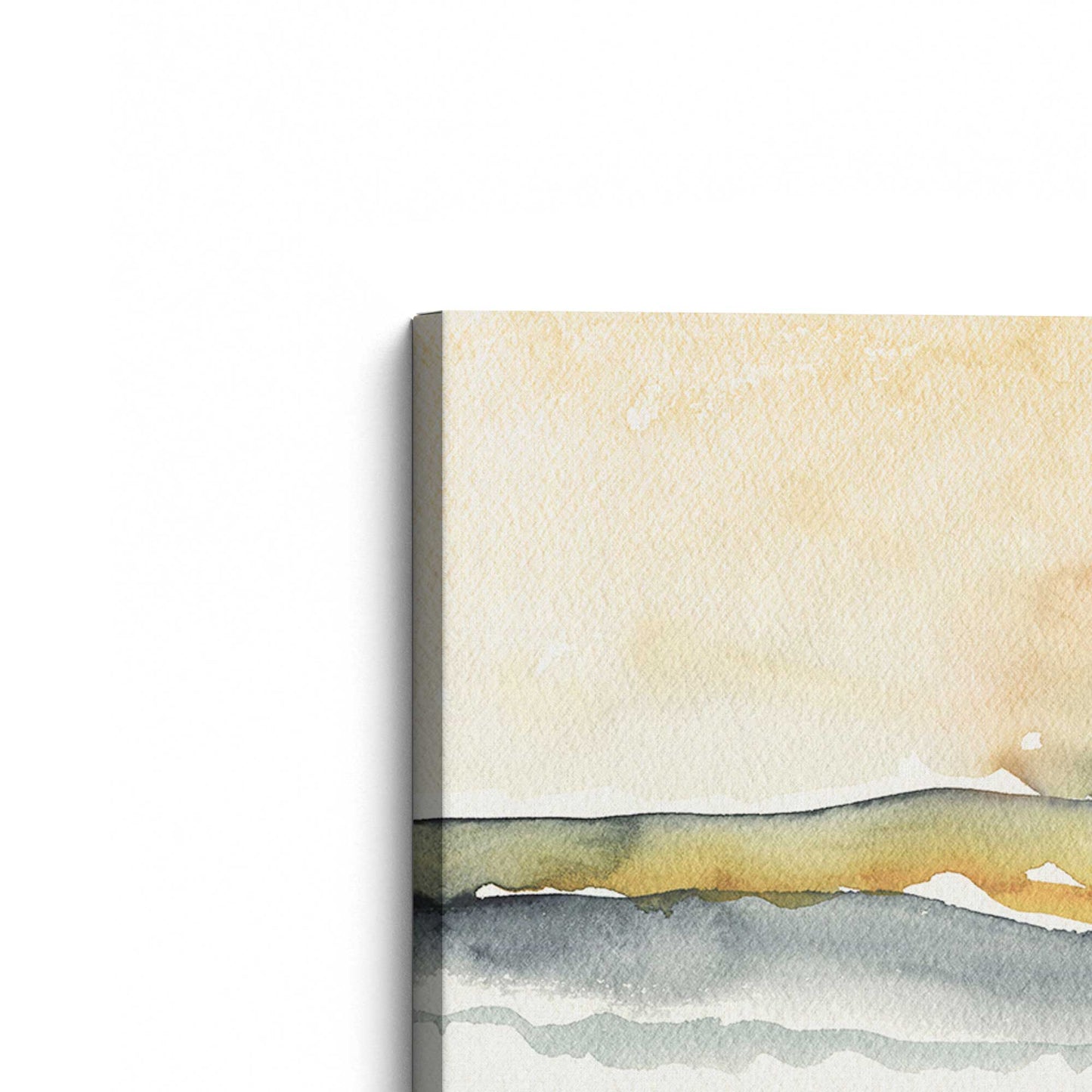 [Color:Stretched Canvas], Picture of the corner of the art