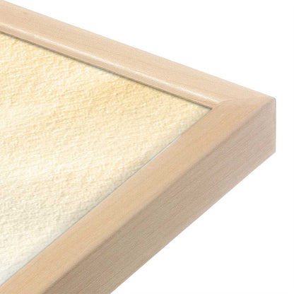 [Color:Raw Maple], Picture of art in a Raw Maple frame at an angle