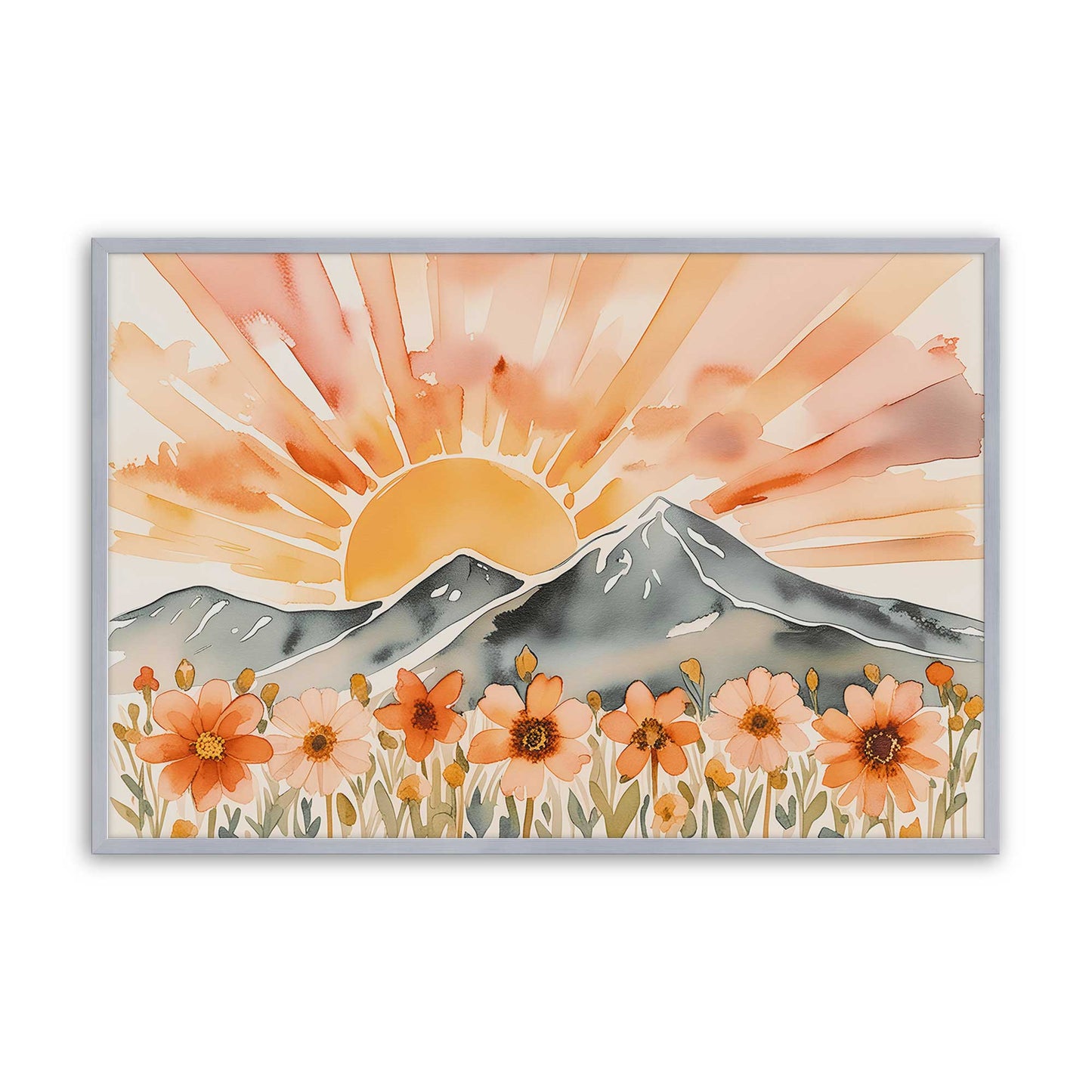 [Color:Polished Chrome], Picture of art in a Polished Chrome frame