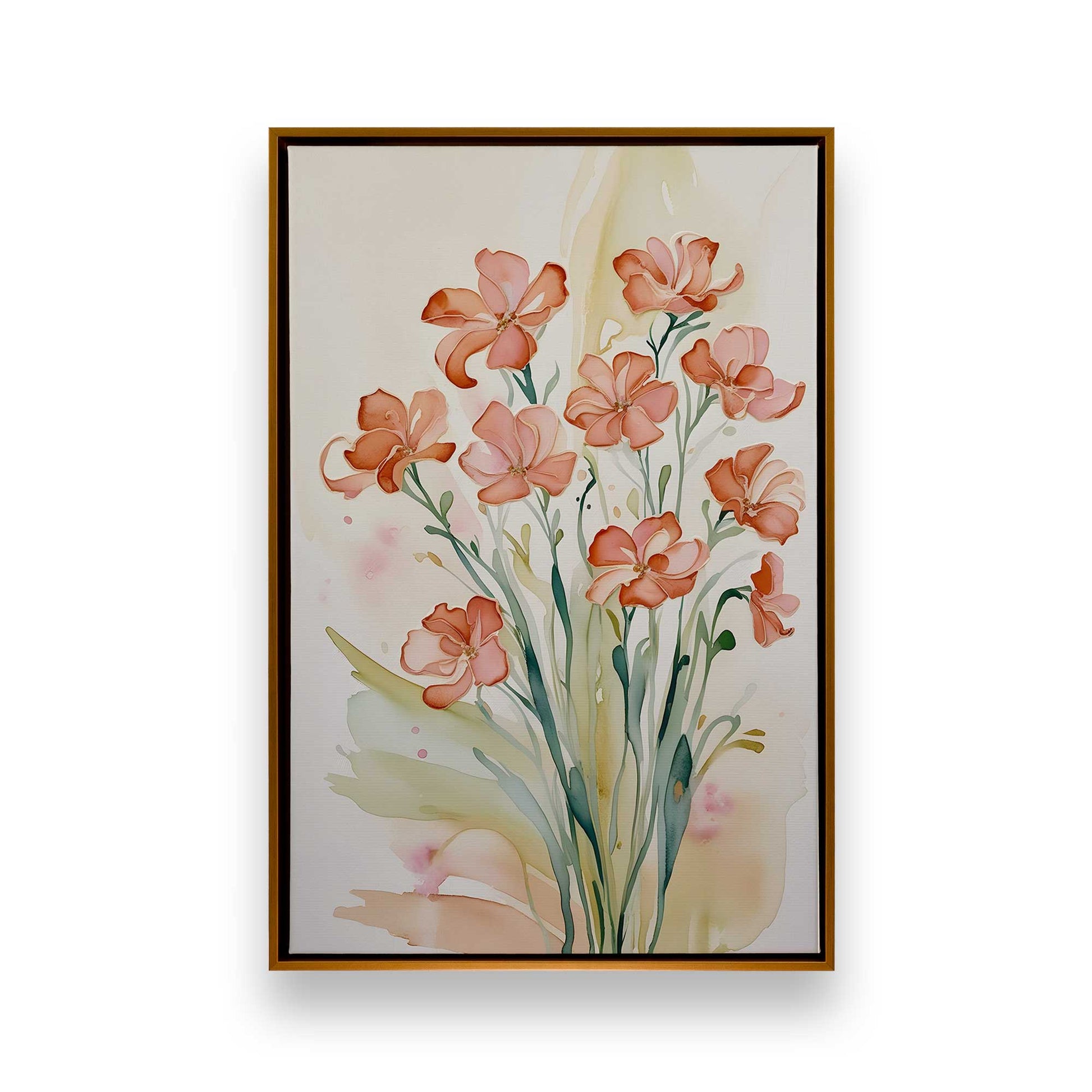 [Color:Polished Gold], Picture of art in a Polished Gold frame