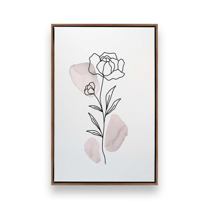 [Color:Walnut], Picture of art in a Walnut frame