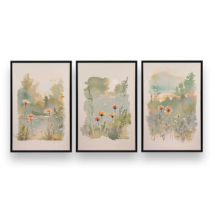 [Color:Satin Black], Picture of art in a Satin Black frame