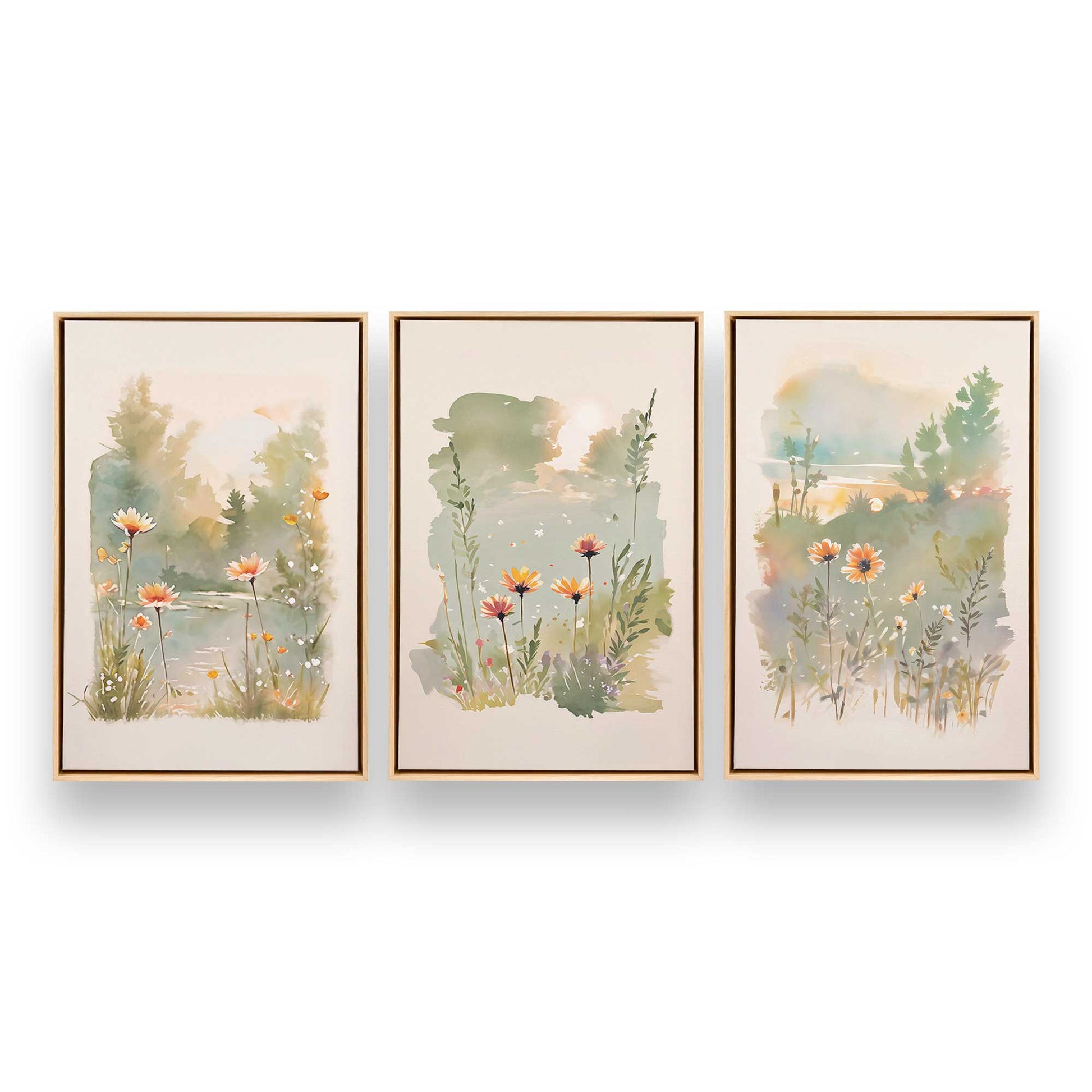 [Color:American Maple], Picture of art in an American Maple frame