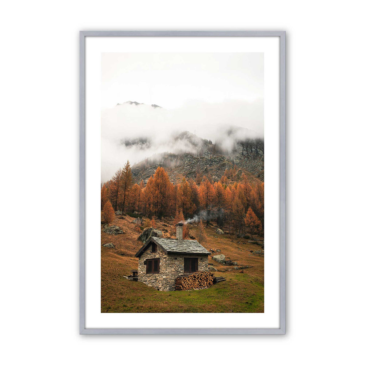 [Color:Polished Chrome], Picture of art in a Polished Chrome frame