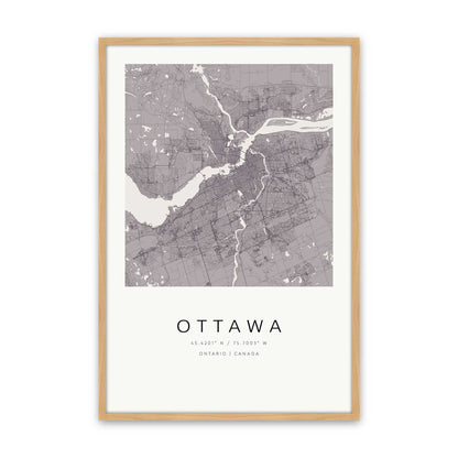 [Color:American Maple], Picture of art in a American Maple frame