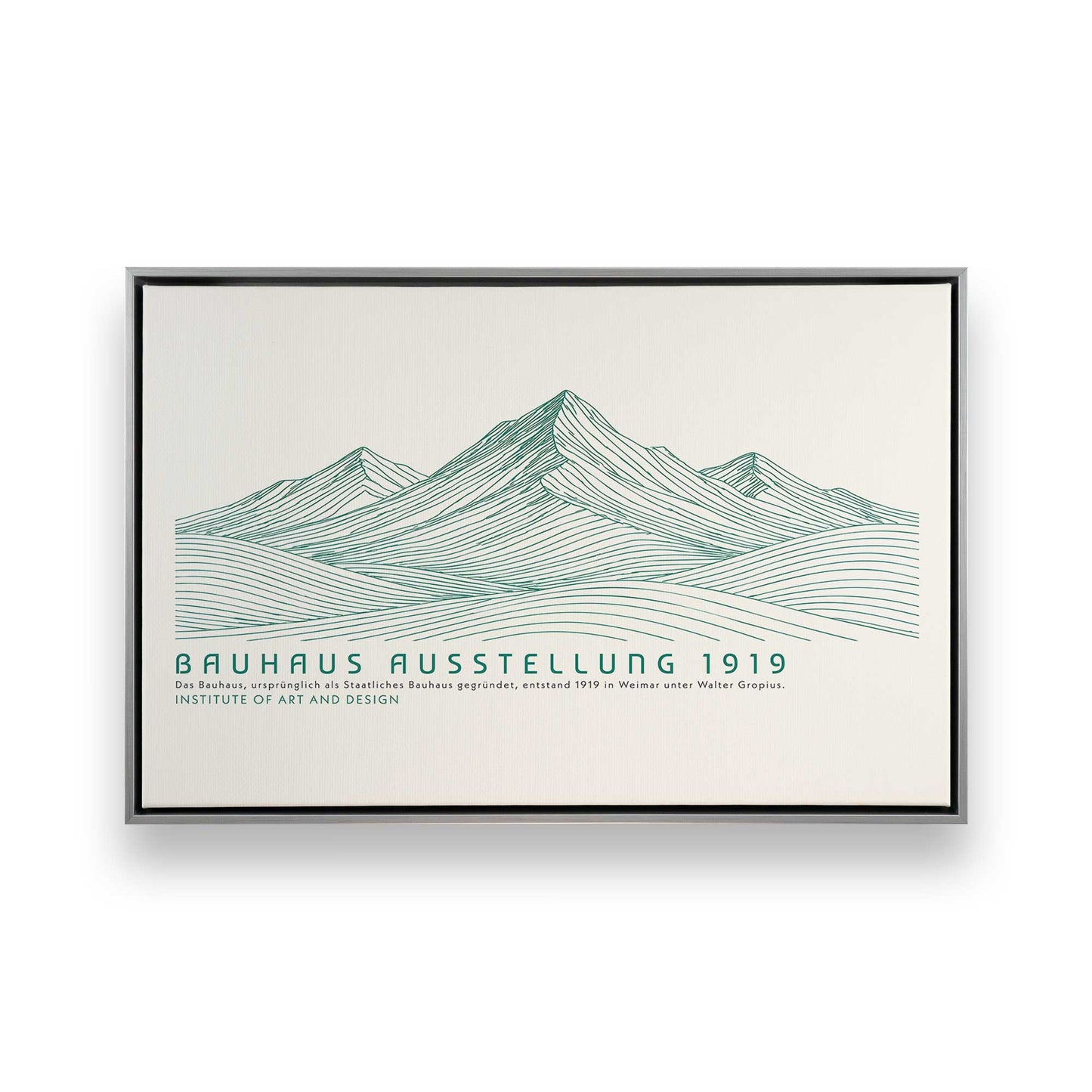 [Color:Polished Chrome], Picture of art in a Polished Chrome frame