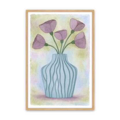 [Color:American Maple], Picture of art in a American Maple frame