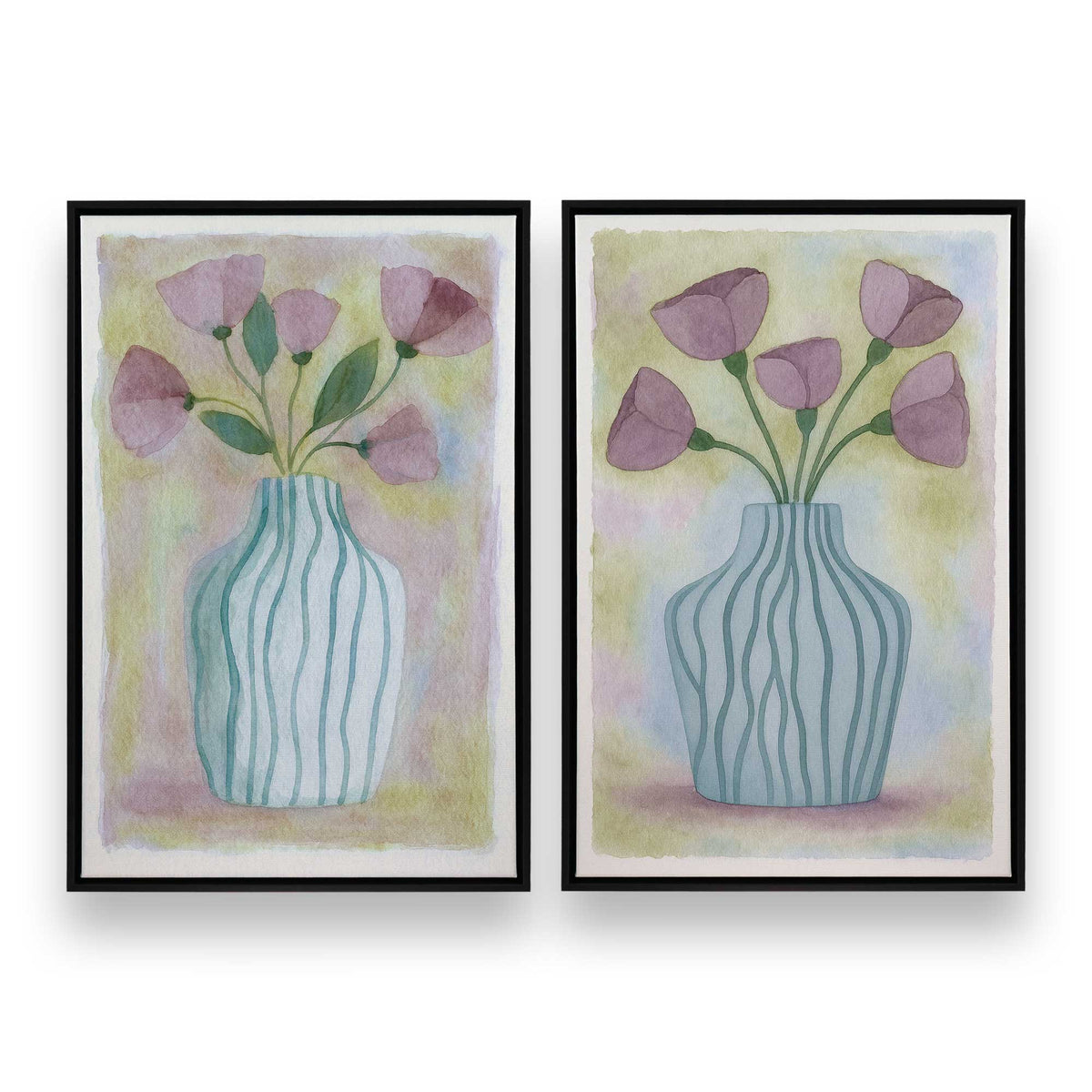 [Color:Satin Black], Picture of art in a Satin Black frame