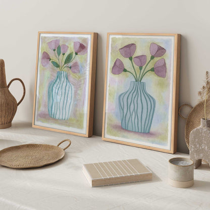 [Color:American Maple], Picture of art in a American Maple frame