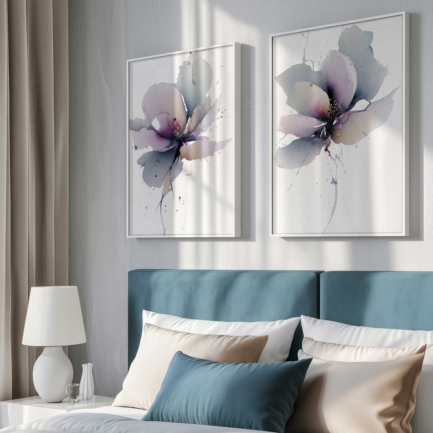 [Color:Walnut], Picture of art in a Walnut frame