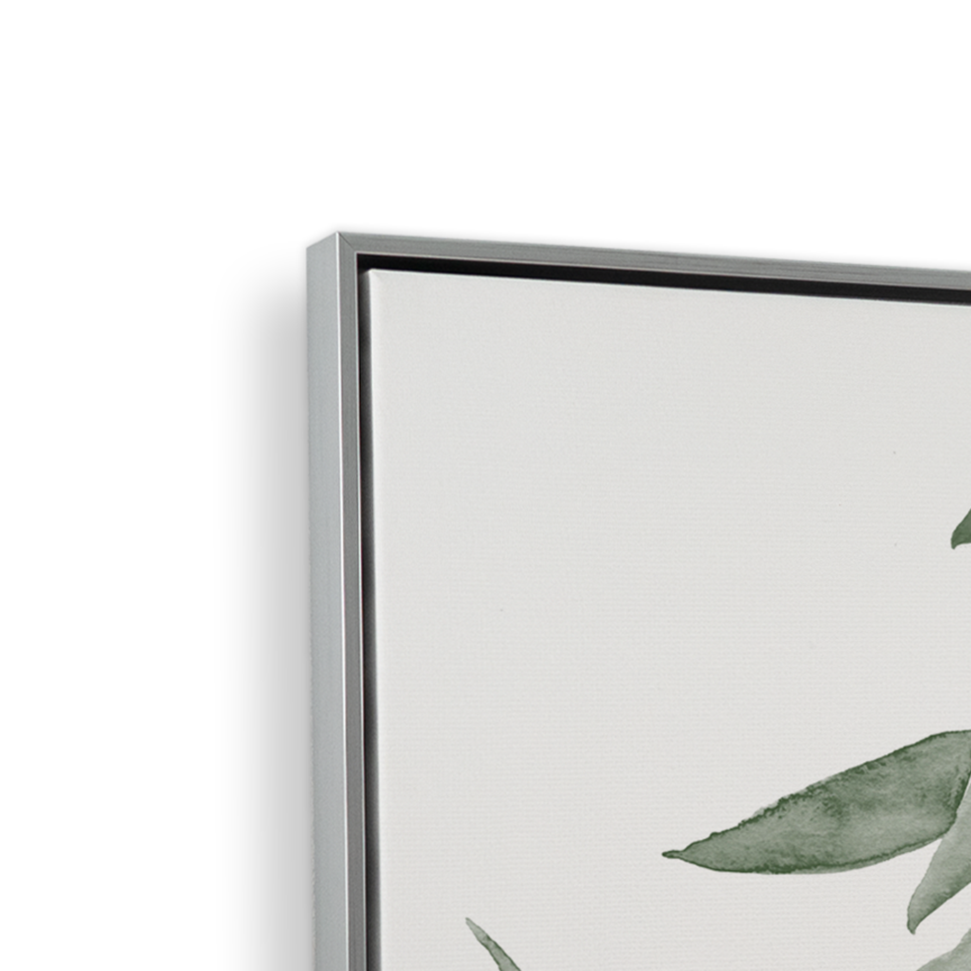 [color:Polished Chrome], Frame corner detail