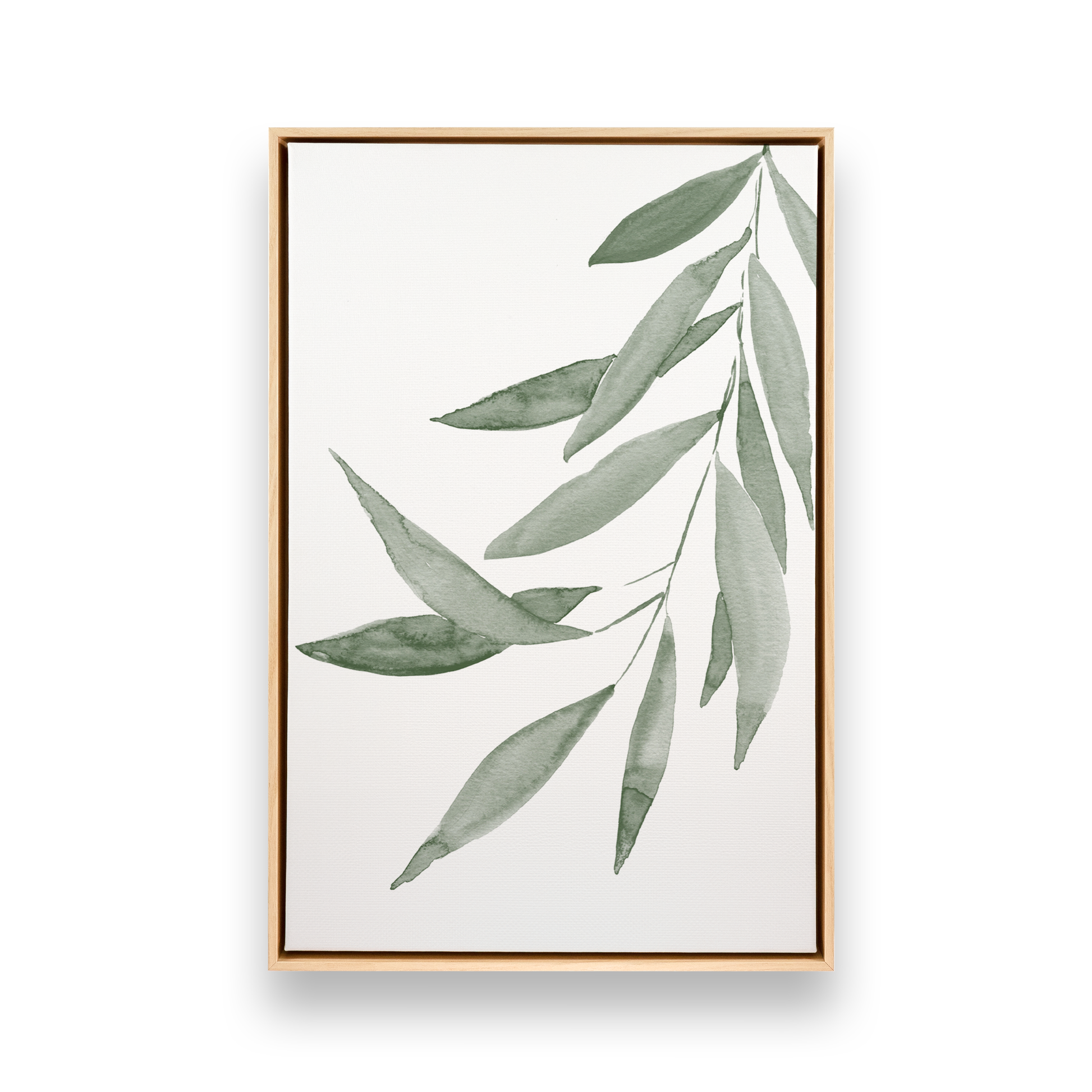 [color:American Maple], Picture of art in a black frame