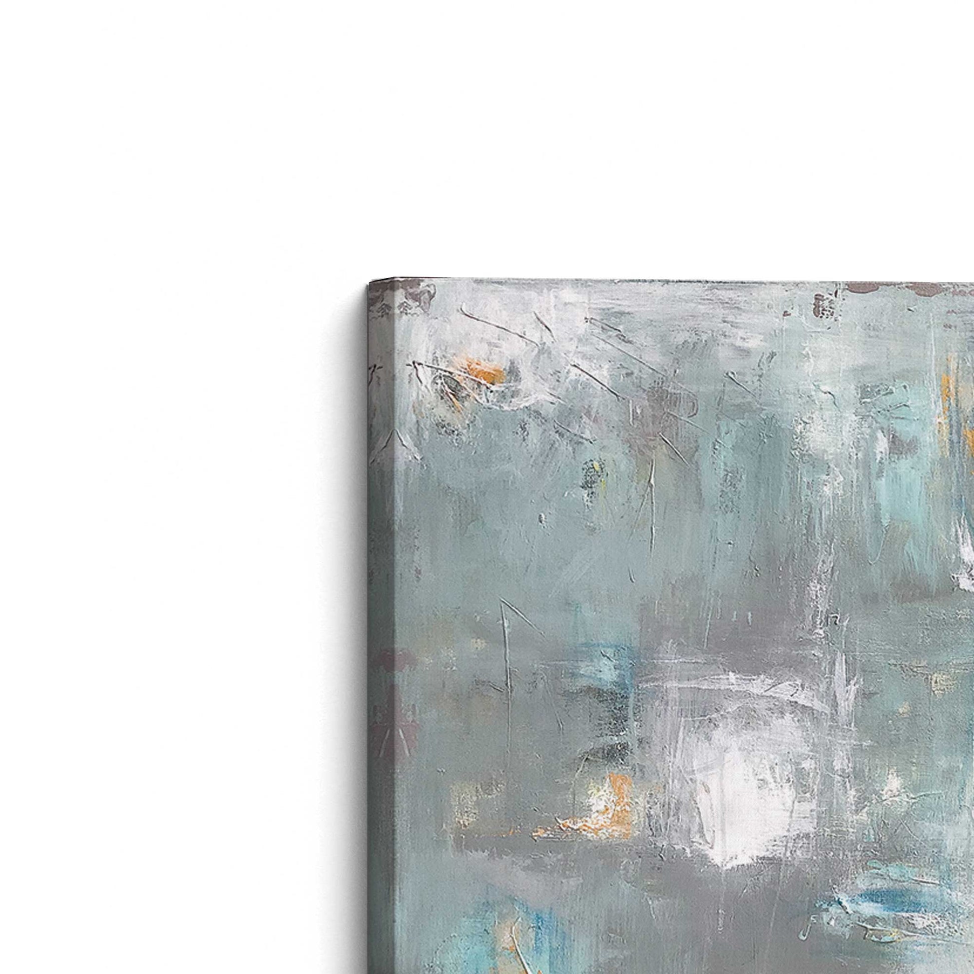 [Color:Stretched Canvas], Picture of the corner of the art