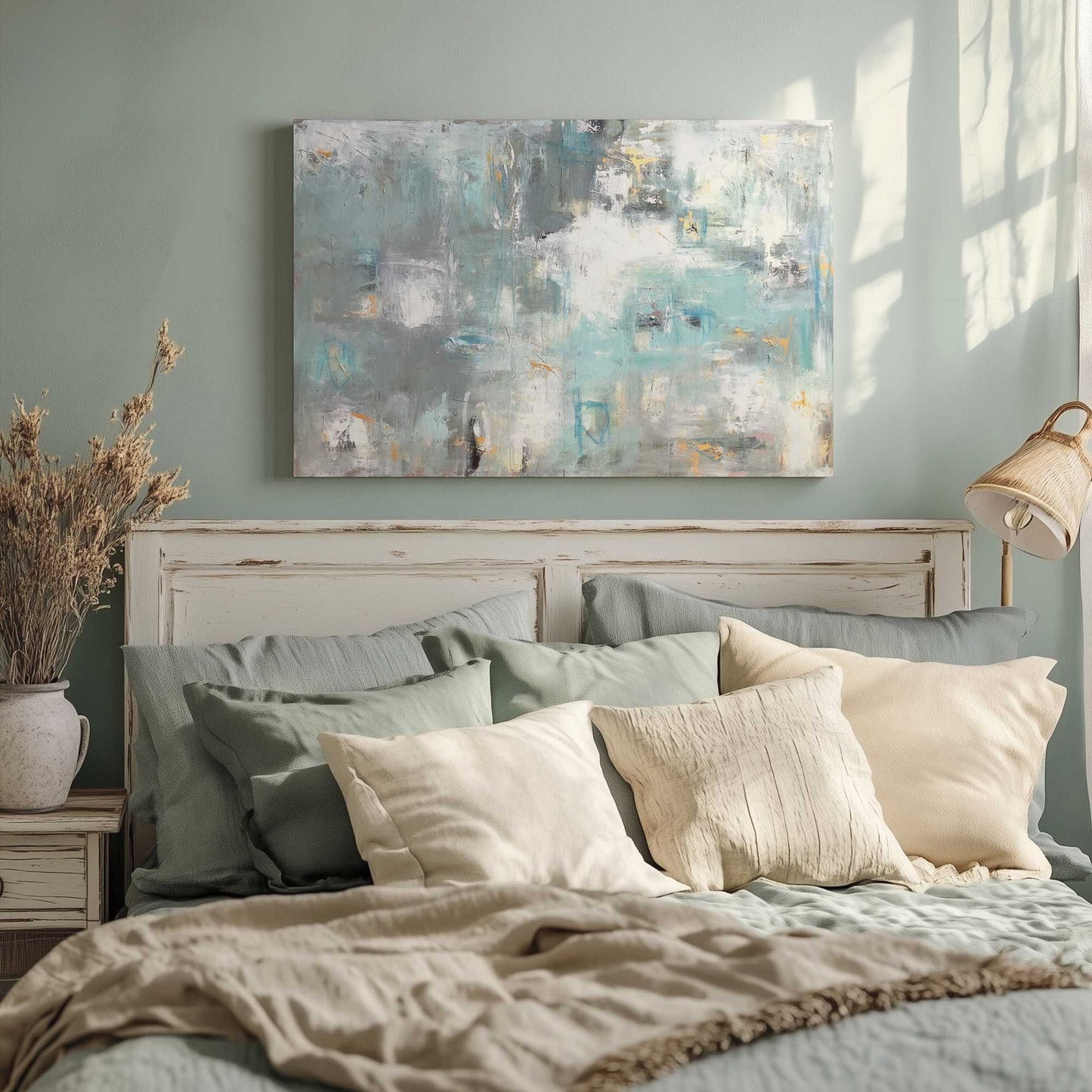 Picture of art in a room