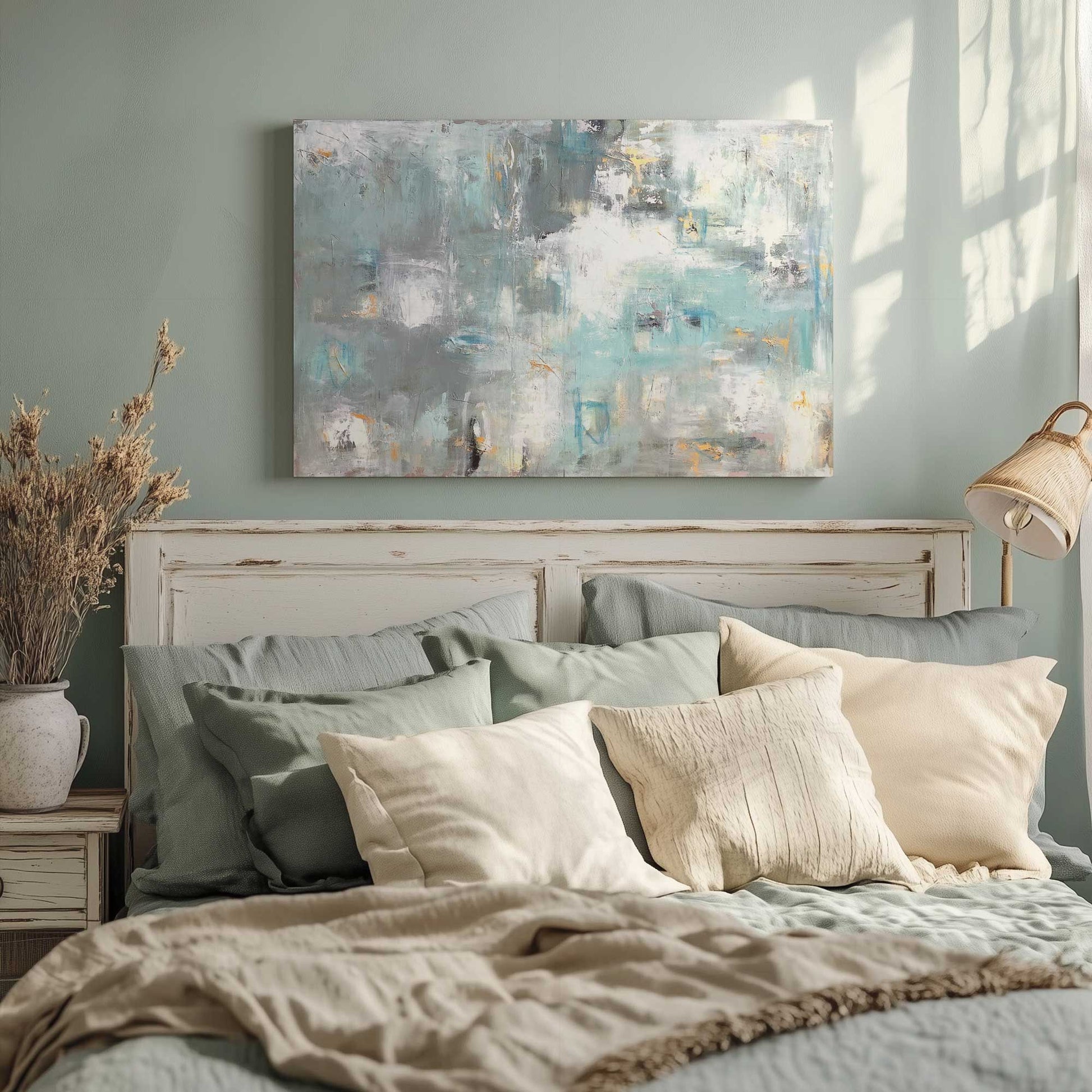 Picture of art in a room