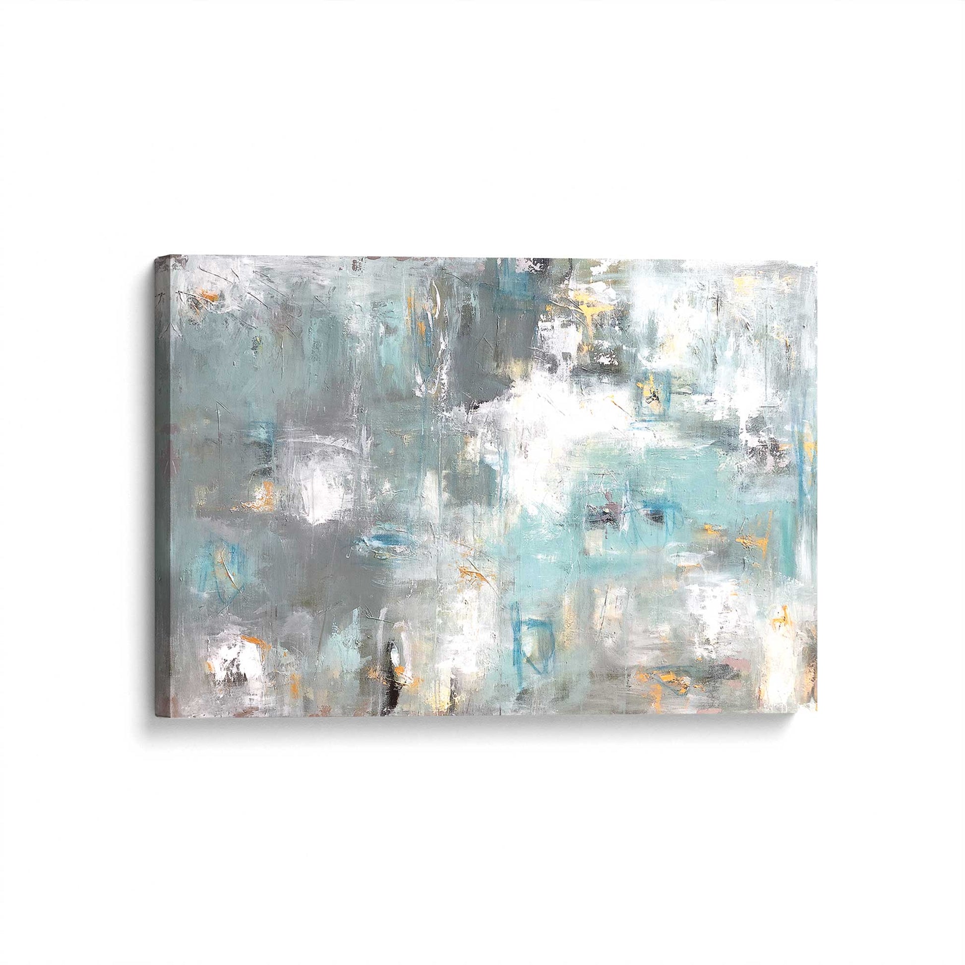 [Color:Stretched Canvas], Picture of art at an angle