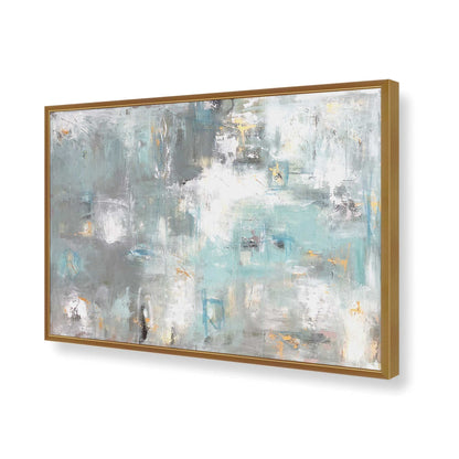 [Color:Polished Gold], Picture of art in a Polished Gold frame of the corner