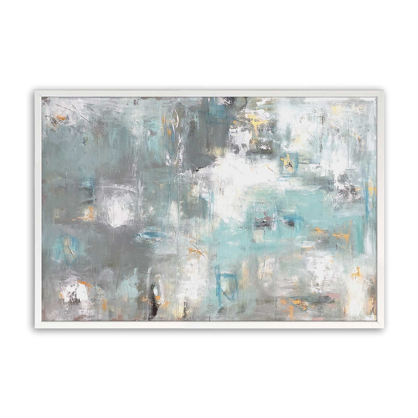 [Color:Opaque White], Picture of art in a Opaque White frame