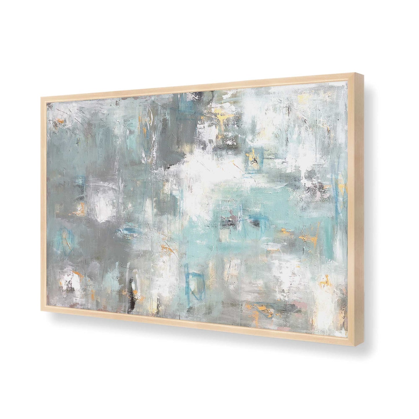 [Color:Raw Maple], Picture of art in a Raw Maple frame of the corner