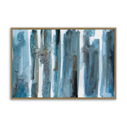 [Color:Brushed Gold], Picture of art in a Brushed Gold frame