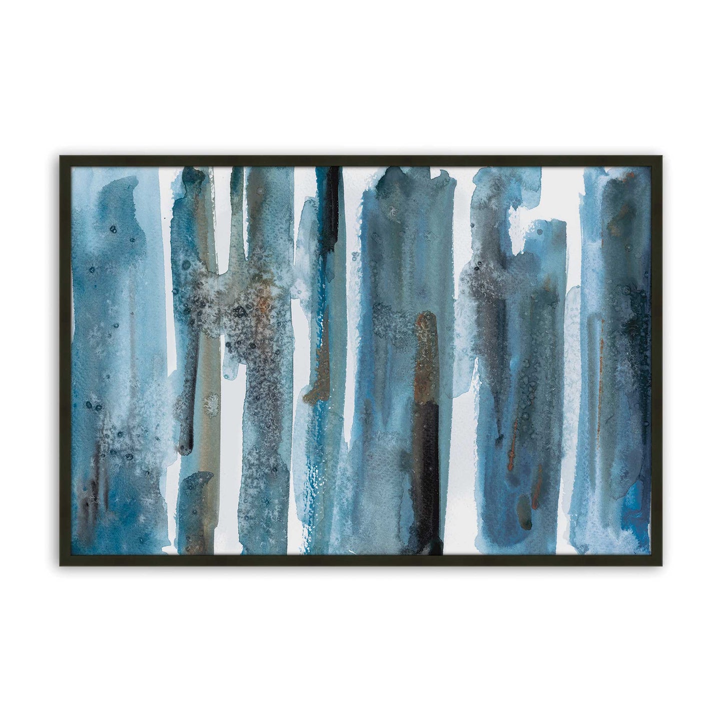 [Color:Satin Black], Picture of art in a Satin Black frame