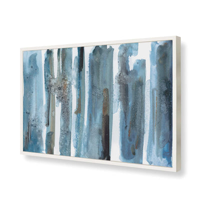 [Color:Opaque White], Picture of art in a Opaque White frame of the corner