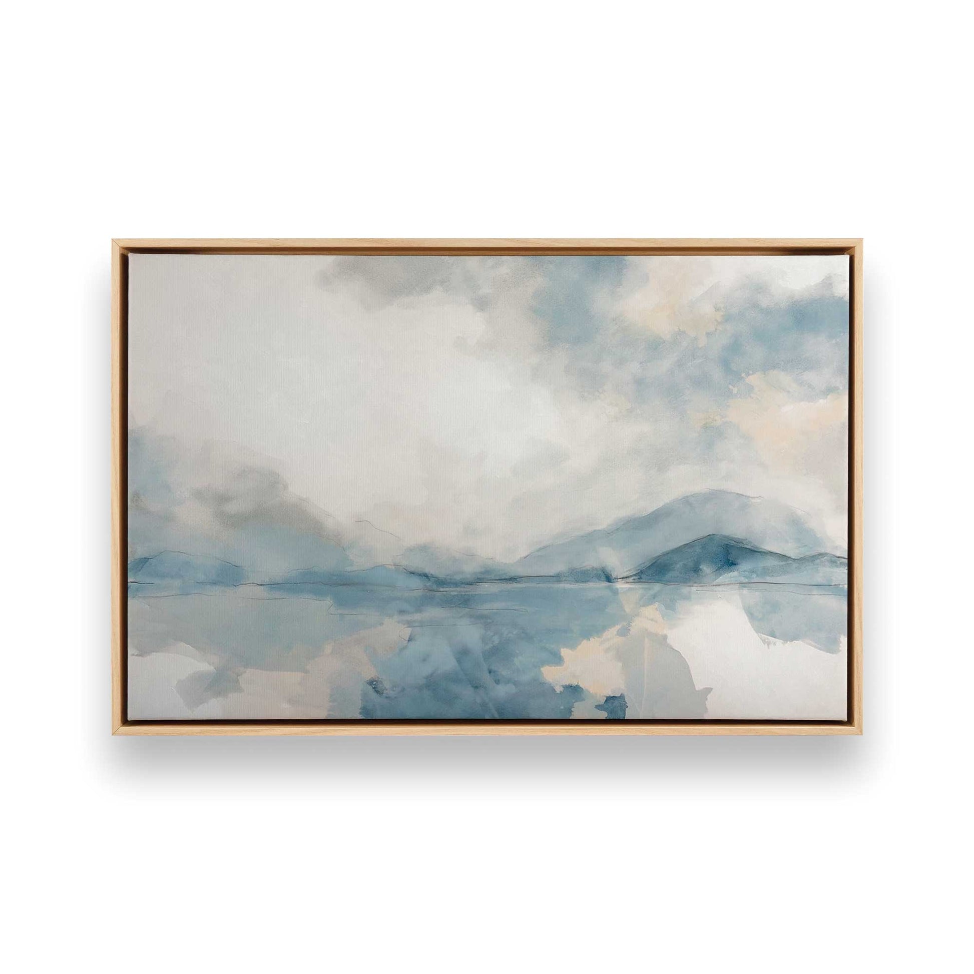 [Color:American Maple], Picture of art in a American Maple frame