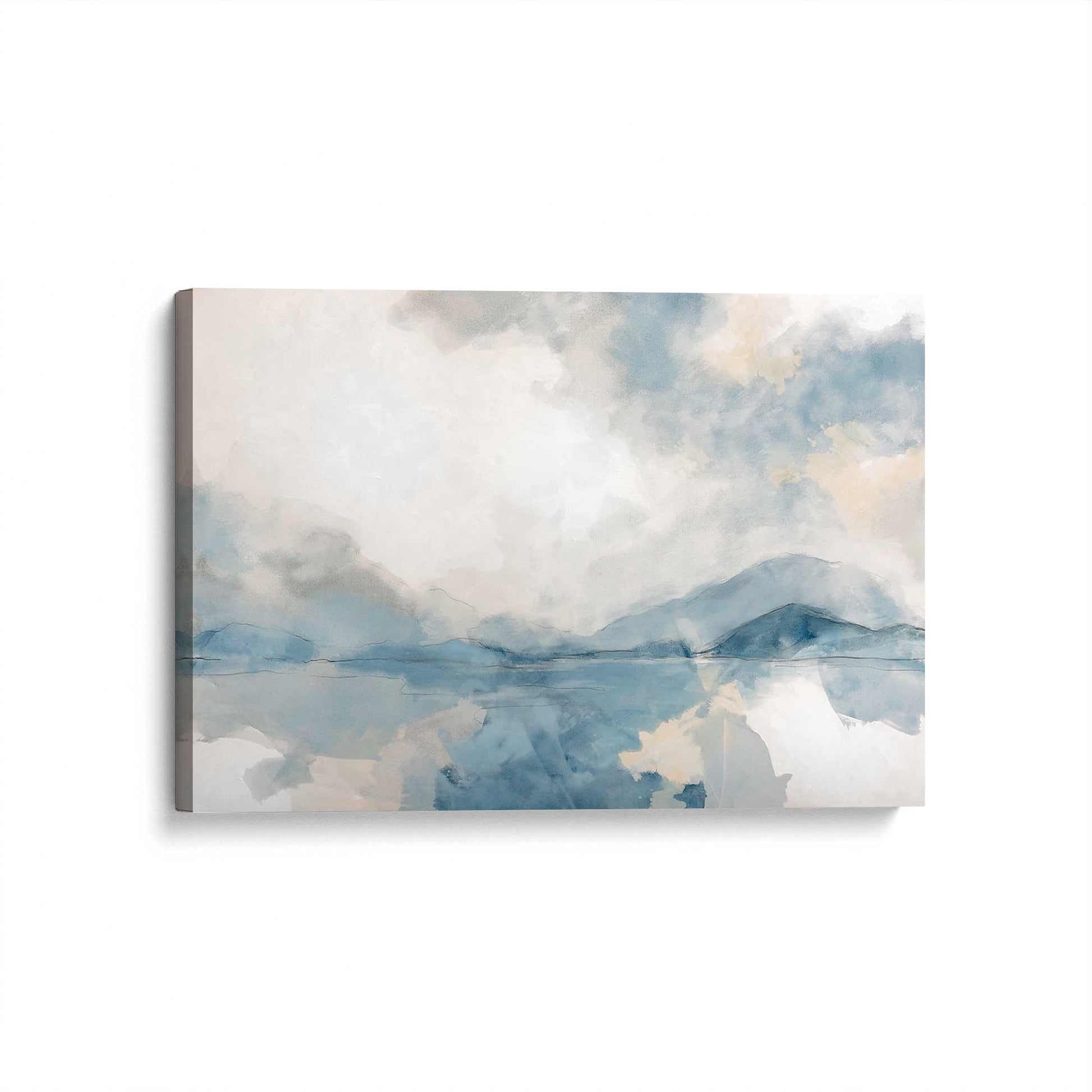 [Color:Stretched Canvas], Picture of art at an angle
