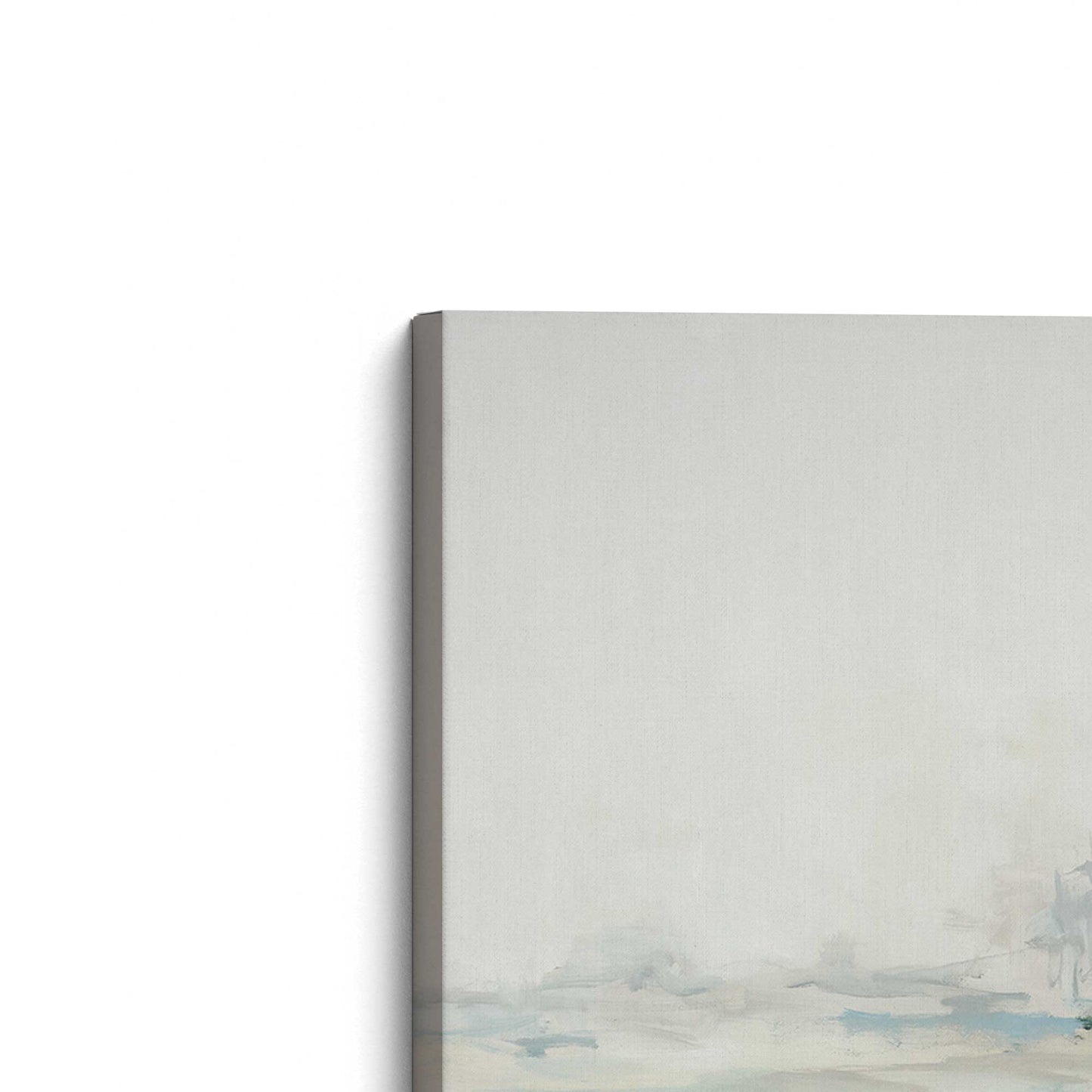 [Color:Stretched Canvas], Picture of the corner of the art