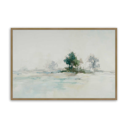 [Color:Brushed Gold], Picture of art in a Brushed Gold frame
