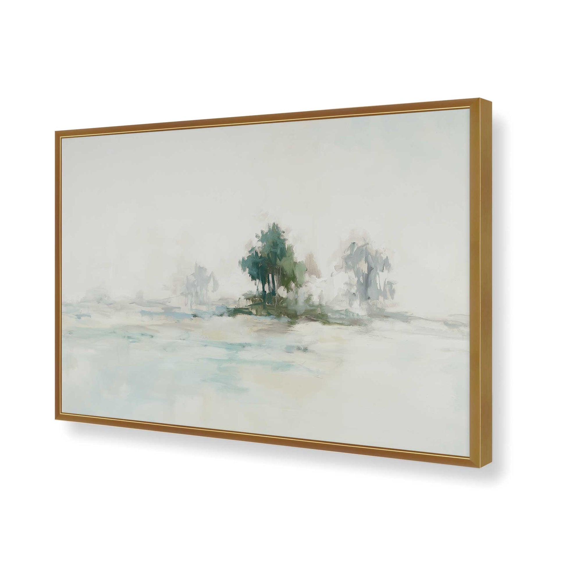 [Color:Polished Gold], Picture of art in a Polished Gold frame of the corner